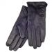 SmarTouch 3 Button Detail Ladies Leather Gloves (Medium)